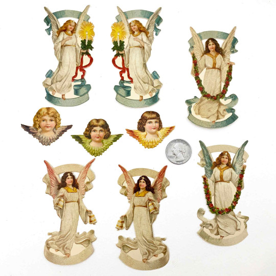 Beautiful Angels Loose Paper Scrap Pack